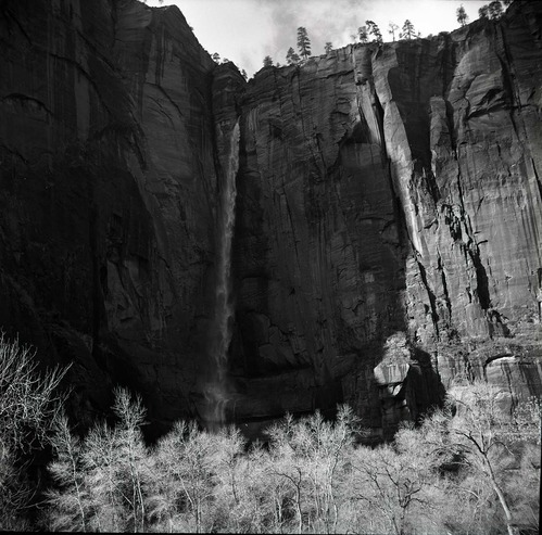 BW Photo of flood damage from 1966 flood.