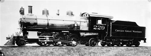 011/001.159--Chicago Great Western Railroad Locomotives [Group 1]