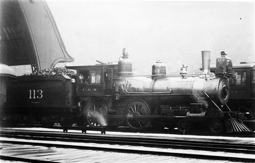 011/001.159--Chicago Great Western Railroad Locomotives [Group 1]