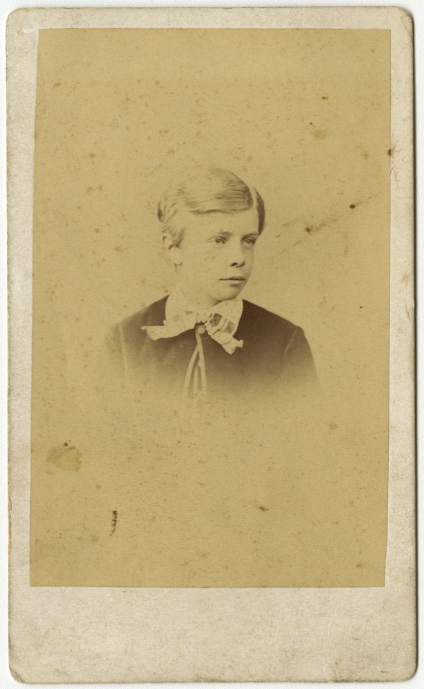 Theodore Roosevelt as a young boy