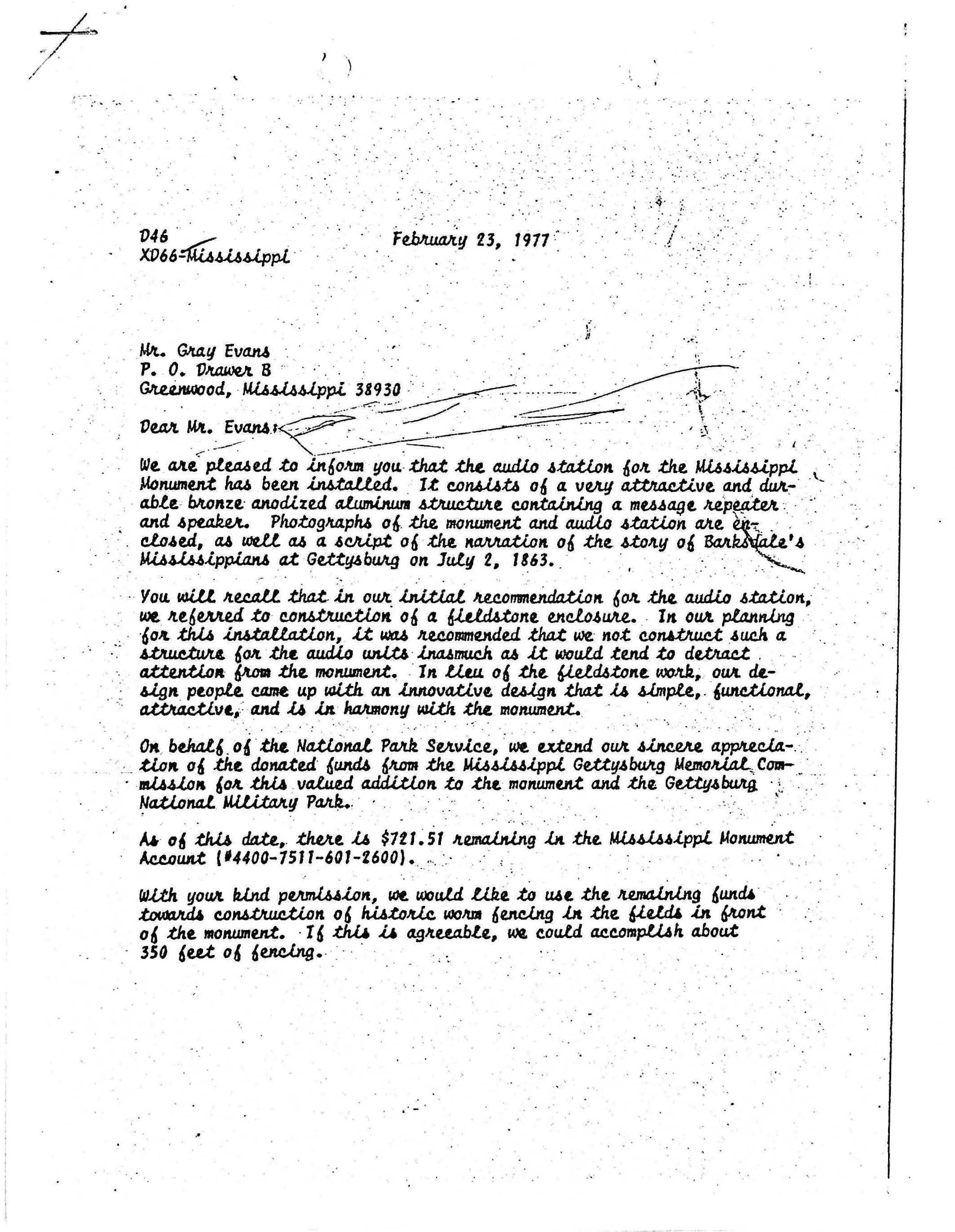 White paper with typed black text