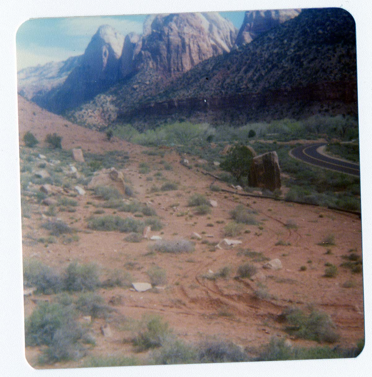 The Springdale water pipeline during construction.
