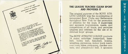 Booklet, Boys' Athletic League, 1936 p.2.tif