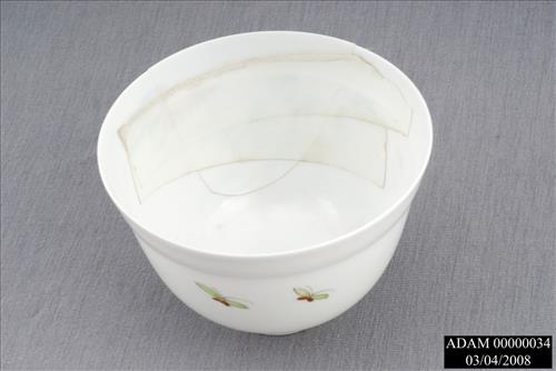 China Teacup and Saucer from the Adams National Historical Park Collection
