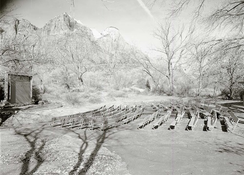 Watchman Campground amphitheater.