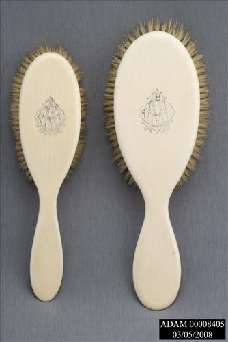 Hair and Clothes Brushes from the Adams National Historical Park Collection