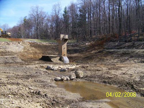 Rehabilitation of Peaks of Otter Dam at Blue Ridge Parkway in 2008
