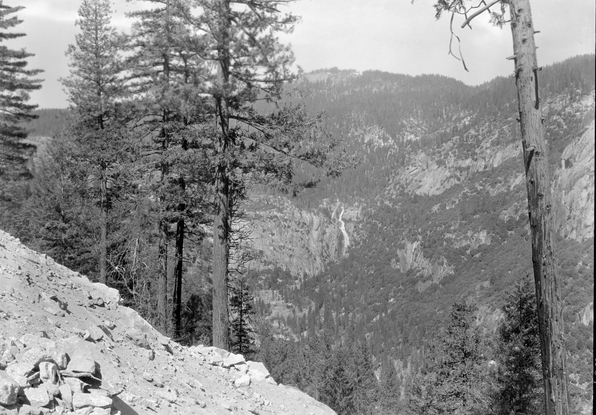 Cascade Falls from west end of tunnel.