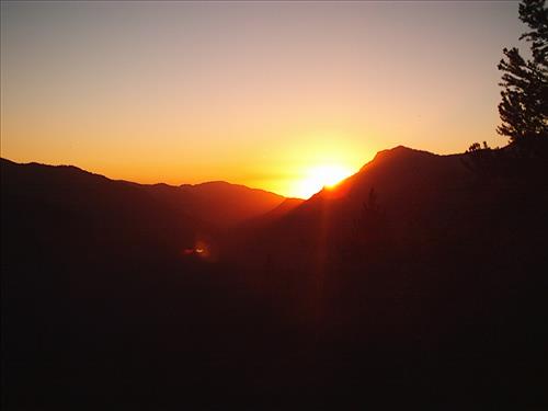 North wildfire, Sequoia and Kings Canyon National Parks, summer 2004