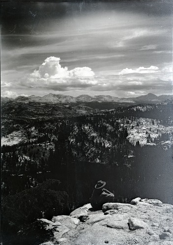 Ranger Merrill looking toward Tuolumne country