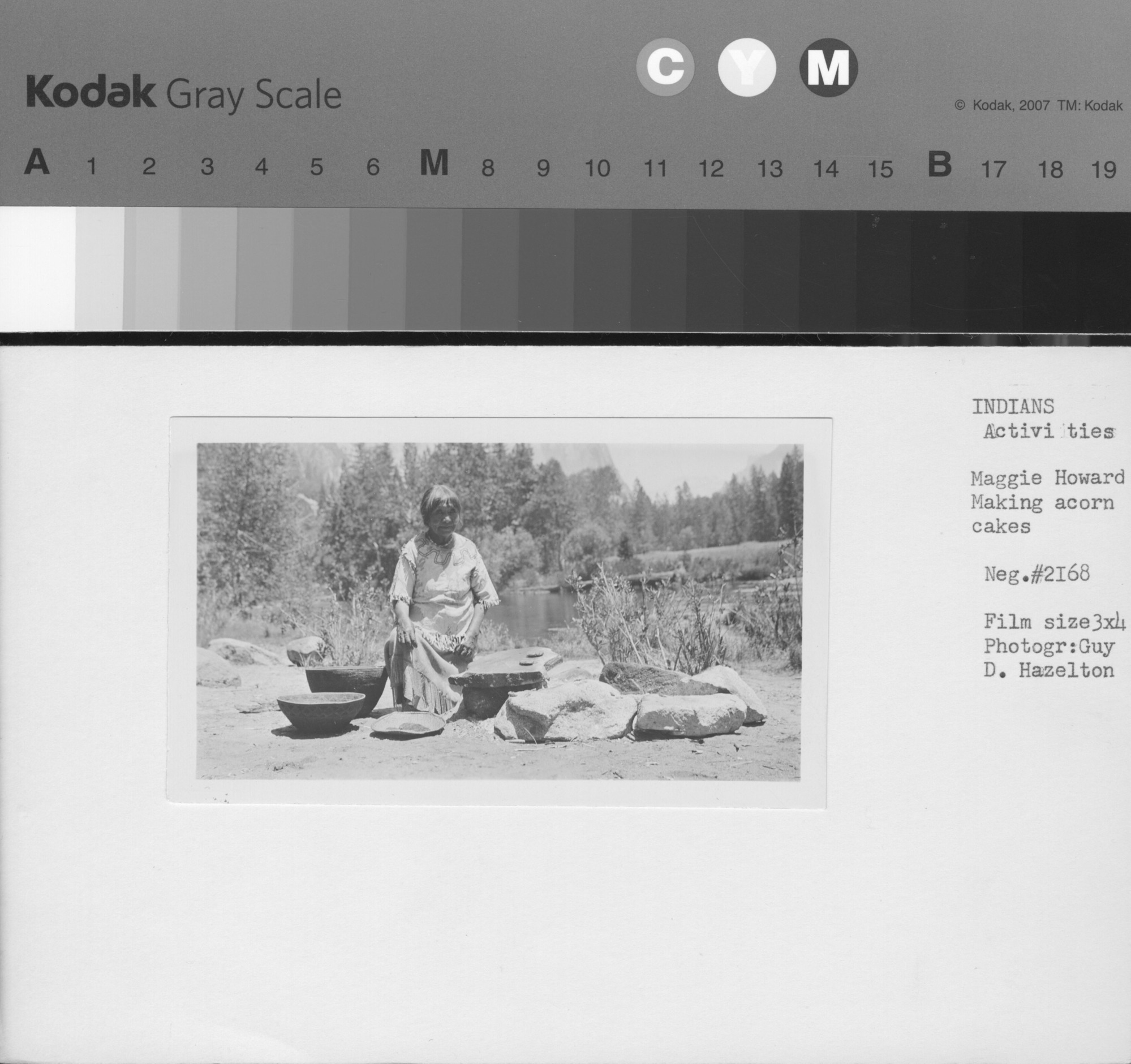 Maggie Howard making acorn cakes