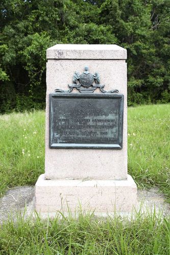 3rd C.S.A. MO Cav. Batt. (Dismounted) Pos Mkr