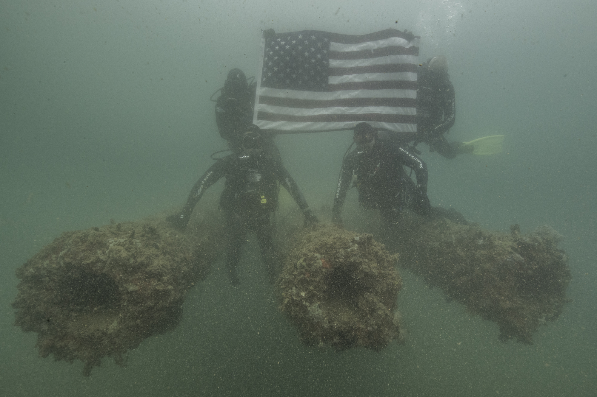 Diving at the USS Arizona.