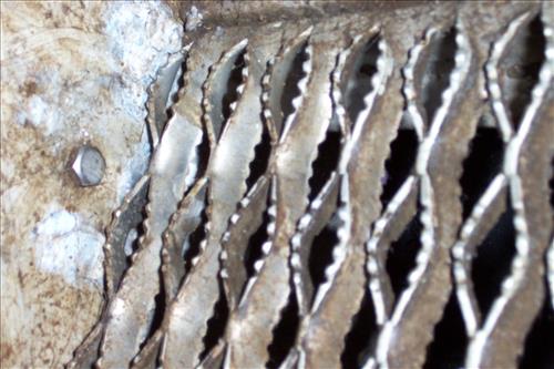 Identification of worn stair treads at JECA in January 2008