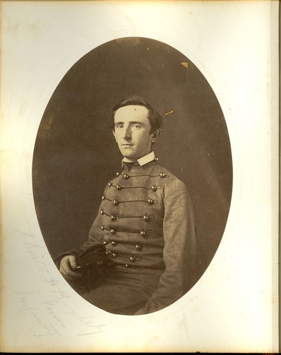 Charles A Brightly in West Point Uniform, Class of 1861