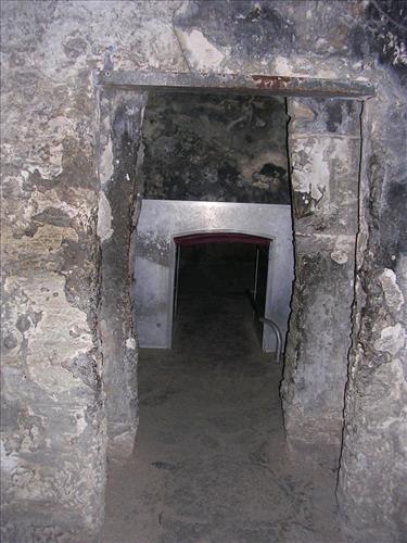 Powder magazine at Castillo de San Marcos National Monument in January 2008