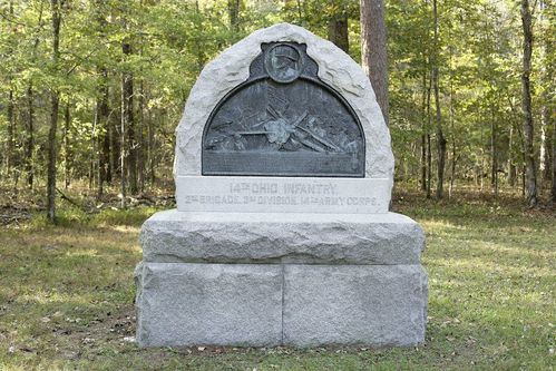Fourteenth Ohio Infantry Regiment Monument