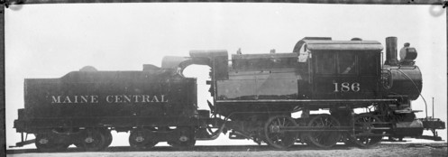 Maine Central no. 186 [0-6-0]