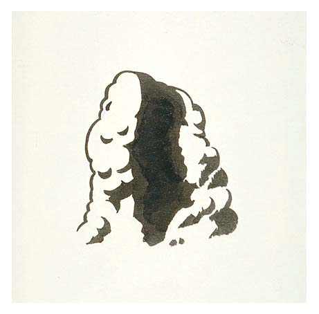 Illustration of a lava tree: a type of tree mold.