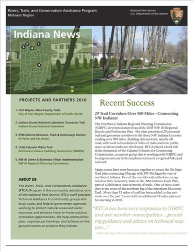RTCA 2010 Indiana News