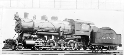 Lake Erie & Western no. 403 [2-8-0]