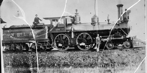 Wabash, St. Louis & Pacific no. 1156 [4-4-0]