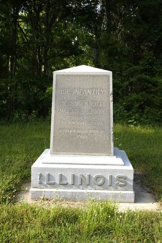 131st Illinois Infantry Regiment Monument