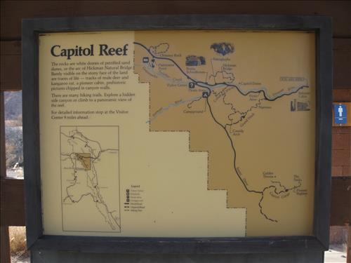 Wayside Exhibit Inventory Capitol Reef National Park January 2009 Group 1