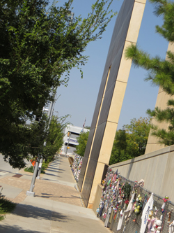 Memorial Fence and the 9:03 Gate