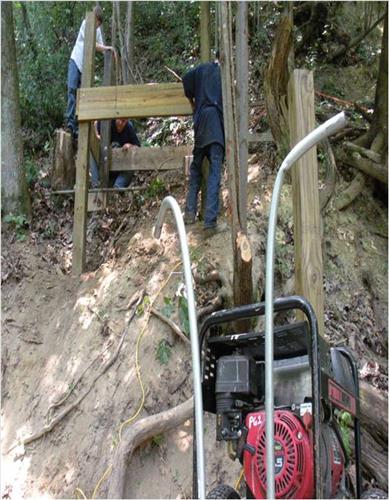 CHCH - YCC on Mt. Beautiful Trail adding 2 sets of sets with 2 landings