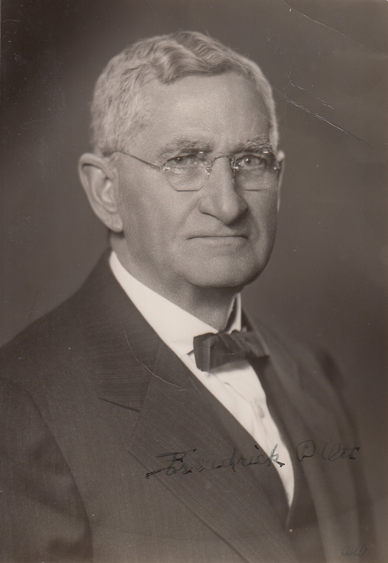 Portrait of Frederick Paul Ott (Fred Ott).