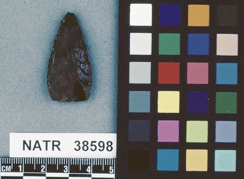 NATR   38598 -- Nodena Cluster projectile point