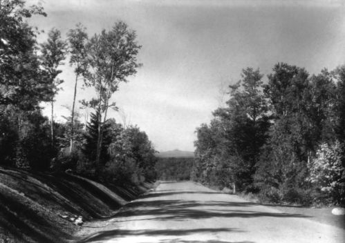 Vista of Blue Hill from ; Cadillac Road ; Oct 3, 1932