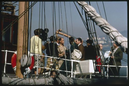 Eppleton Hall (built 1914; tugboat) arriving in San Francisco from Newcastle, England, March 24, 1970