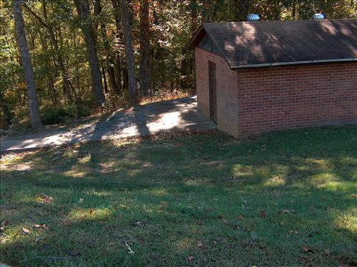 Comfort Station at Fort Donelson National Battlefield in October 2006