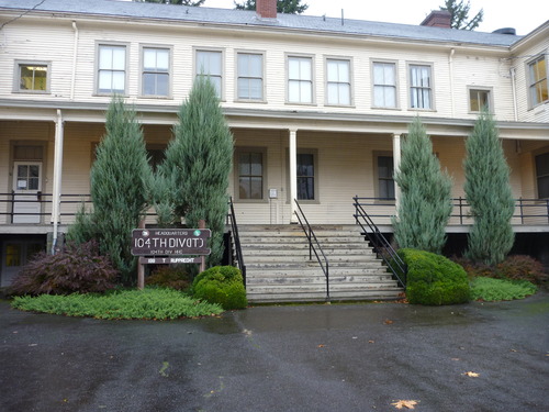 Barracks and Parade Ground at Fort Vancouver National Historic Site
