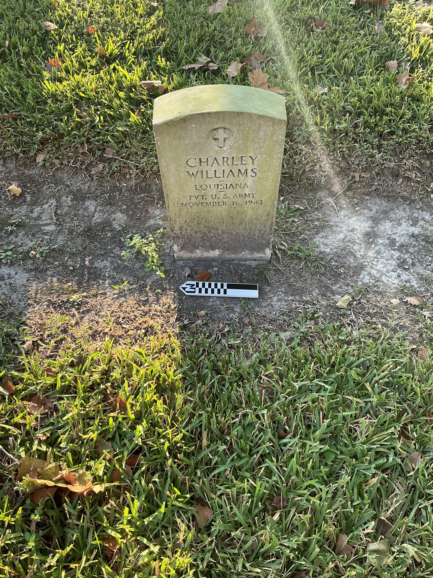 Extra image of upright marble headstone with flat face.