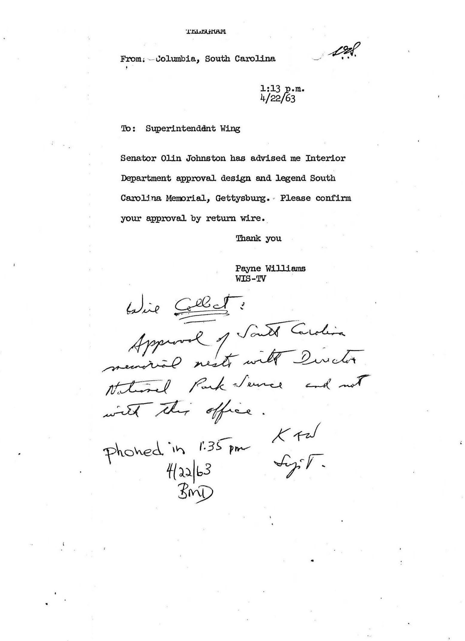 Typed letter, black text on white paper. 