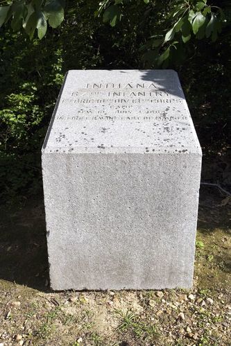67th Indiana Infantry Position Marker