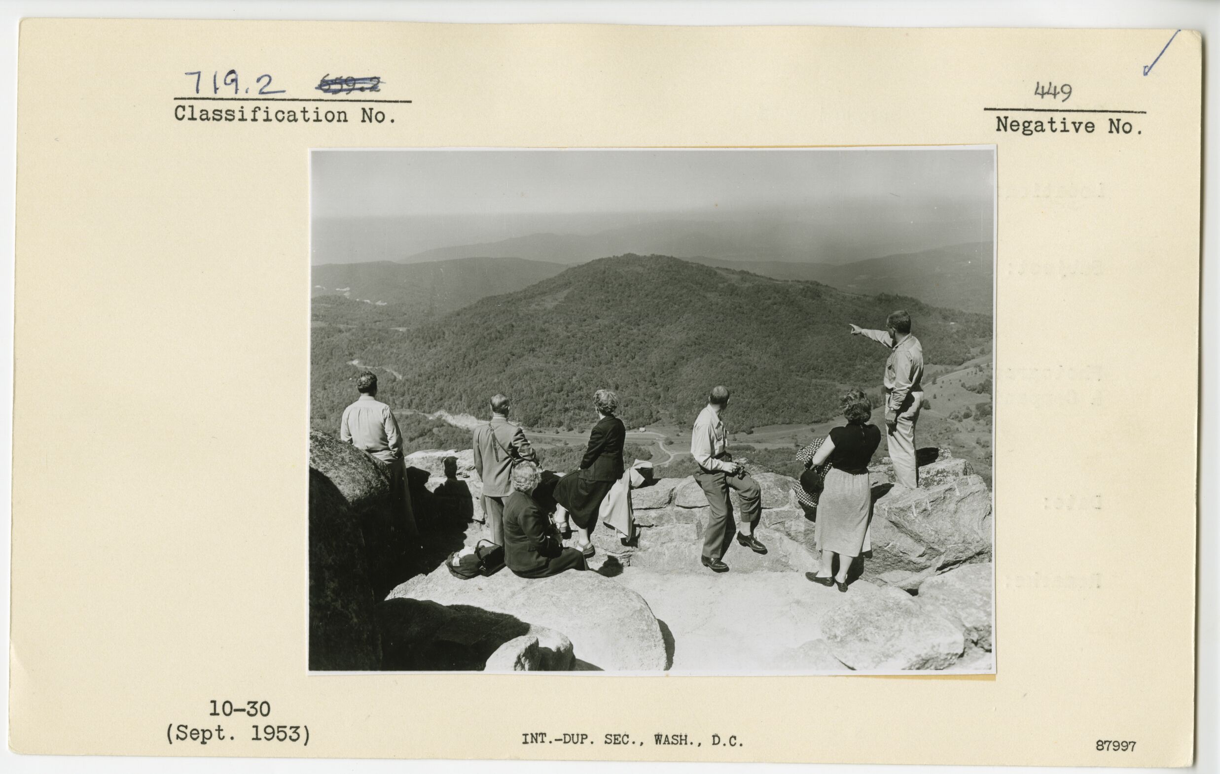 Harkening Hill view from Sharp Top