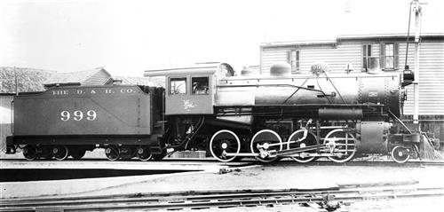 011/001.257--Delaware & Hudson Railroad Locomotives [Group 7]