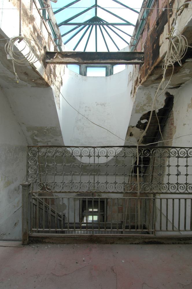 One of the hospital's skylights - Island 2