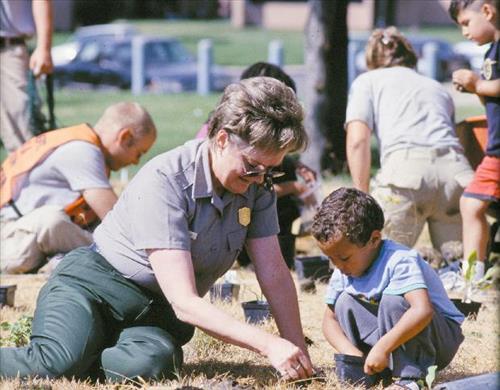 Native vegetation restoration, Sun Valley Neighborhood, Denver
