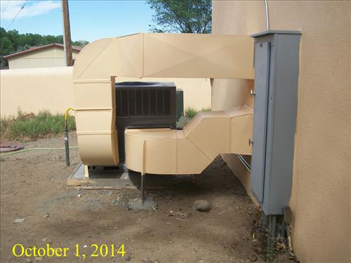 Installation of new HVAC system for Curation Room at AZRU VC