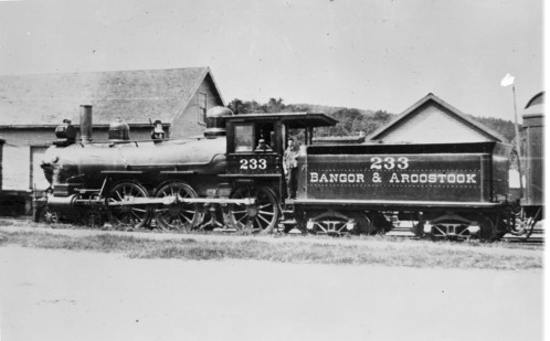Bangor & Aroostock no. 233 [4-6-0]