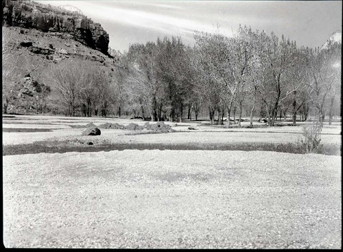 South Campground extension in winter.