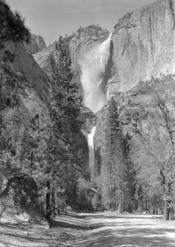 Falls from loop road. Good windswept view.