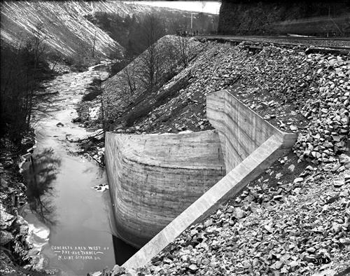 A0310-A0314--Main Line Scranton Division--Nay Aug Tunnel [1906.01.02]