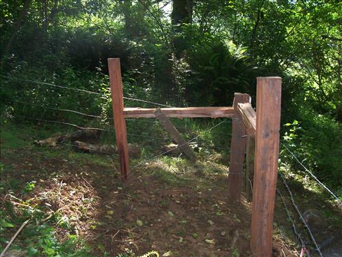 Orick Hill Fence Repair 2010