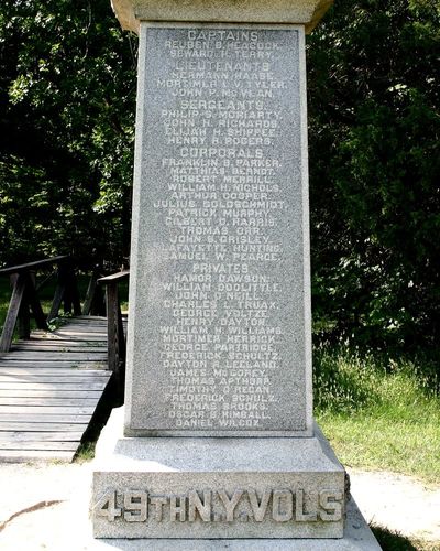 49th New York Infantry Monument